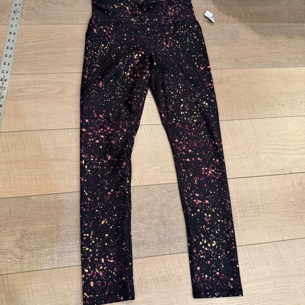 OLD NAVY GIRLS XL 14-16 HIGH RISE GO DRY LEGGINGS NEW